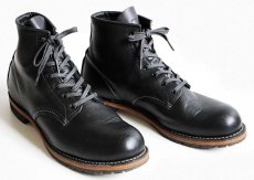 画像1: USA製 REDWINGレッドウイング 9014 BECKMANベックマン ワークブーツ 黒 9D★A (1)