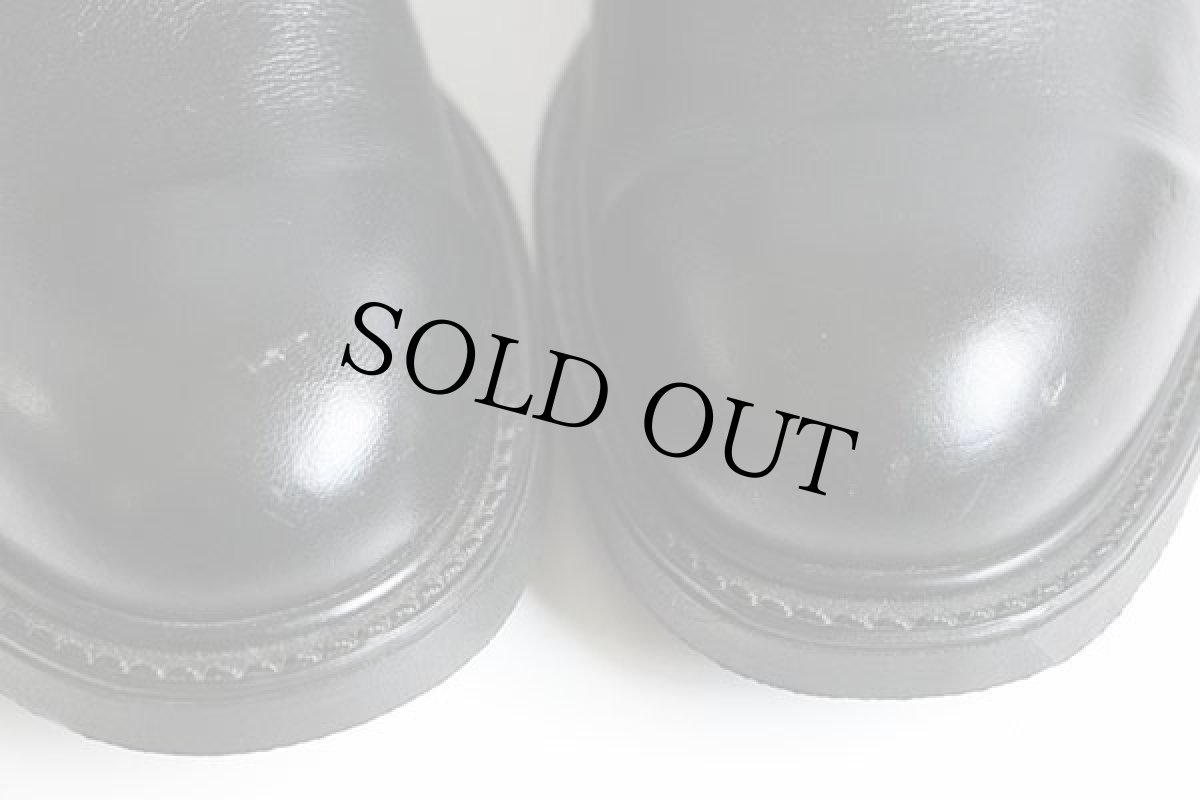 画像7: デッドストック★80s 米軍 スチールトゥ チャッカブーツ 黒 6.5R (7)