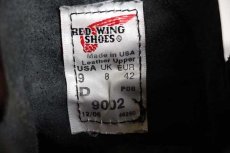 画像5: USA製 REDWINGレッドウイング 9002 LUMBERJACK MOCK Woolrichウールリッチ チェック ウール×レザー ブーツ 9D (5)