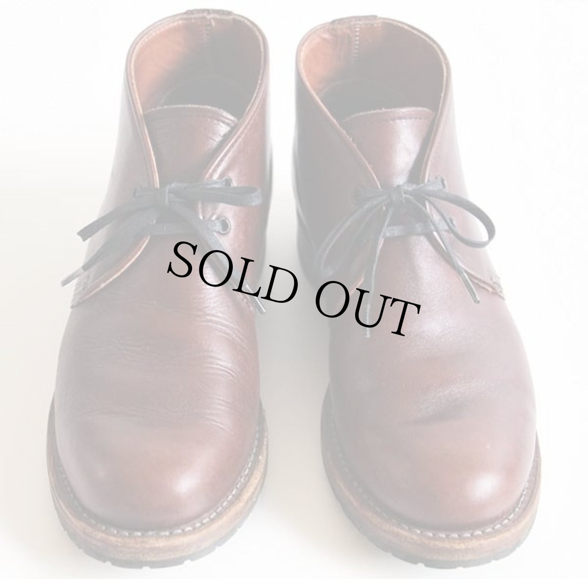 画像3: USA製 REDWINGレッドウイング 9017 BECKMANベックマン チャッカブーツ 茶 9D★レザーシューズ (3)