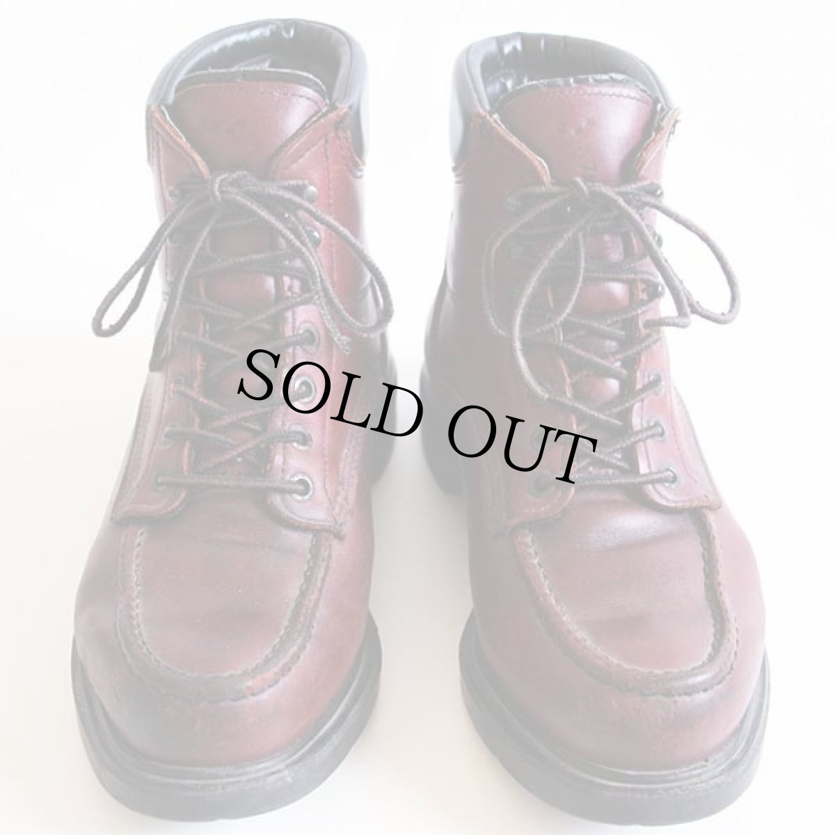画像3: 90s USA製 REDWINGレッドウイング 202 ワークブーツ 赤茶 7.5H (3)