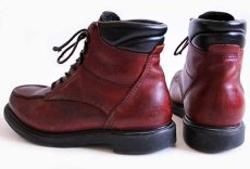 画像2: 90s USA製 REDWINGレッドウイング 202 ワークブーツ 赤茶 7.5H (2)