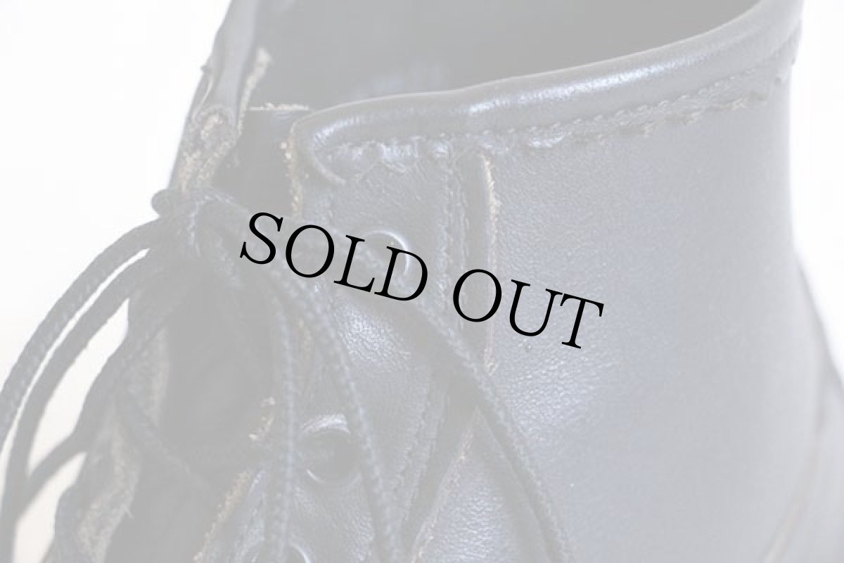 画像8: USA製 Russell Moccasinラッセルモカシン モカシンブーツ 黒 7.5E (8)