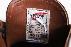 画像5: USA製 REDWINGレッドウイング 9017 BECKMANベックマン チャッカブーツ 茶 9D★レザーシューズ (5)