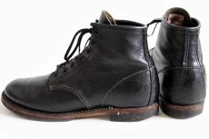 画像2: USA製 REDWINGレッドウイング 9014 BECKMANベックマン ワークブーツ 黒 9D★B (2)