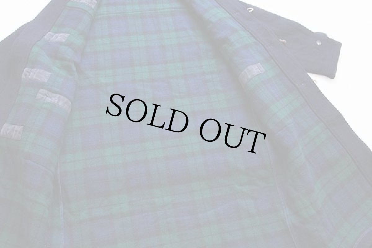 画像4: 90s USA製 ポロ ラルフローレン ウール ダッフルコート 紺 M (4)