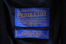 画像4: PENDLETONペンドルトン ネイティブ柄 ウール ブランケット ジャケット L (4)