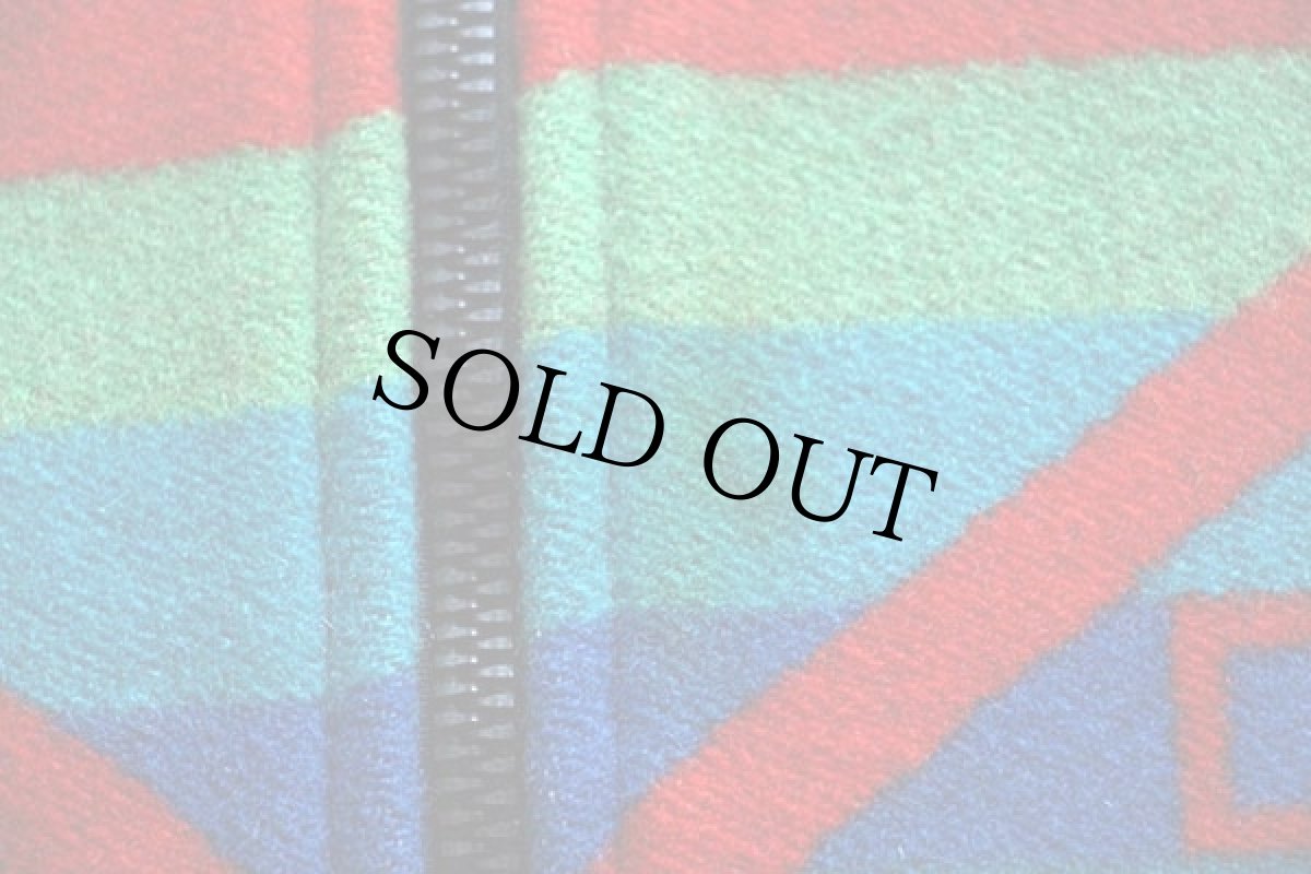 画像8: 80s USA製 PENDLETONペンドルトン ネイティブ柄 ウール ブランケット ジャケット XL (8)