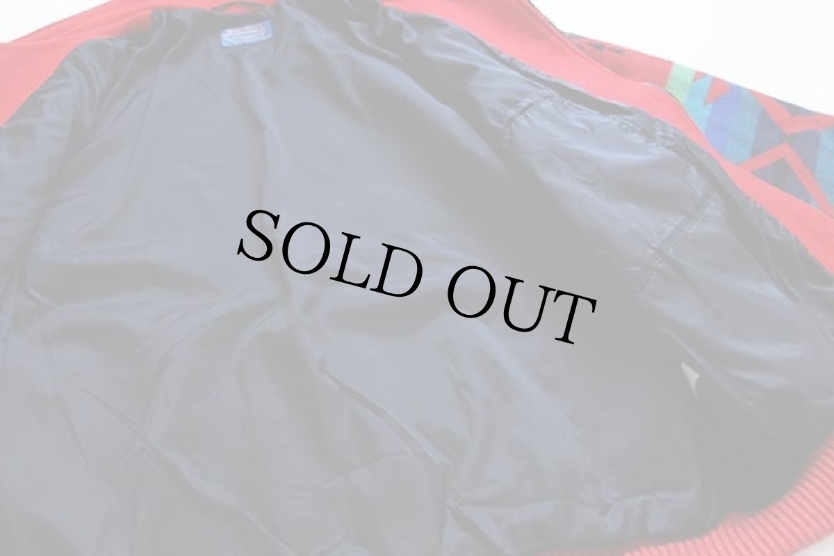 画像5: 80s USA製 PENDLETONペンドルトン ネイティブ柄 ウール ブランケット ジャケット XL (5)