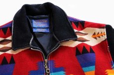 画像3: PENDLETONペンドルトン ネイティブ柄 ウール ブランケット ジャケット L (3)