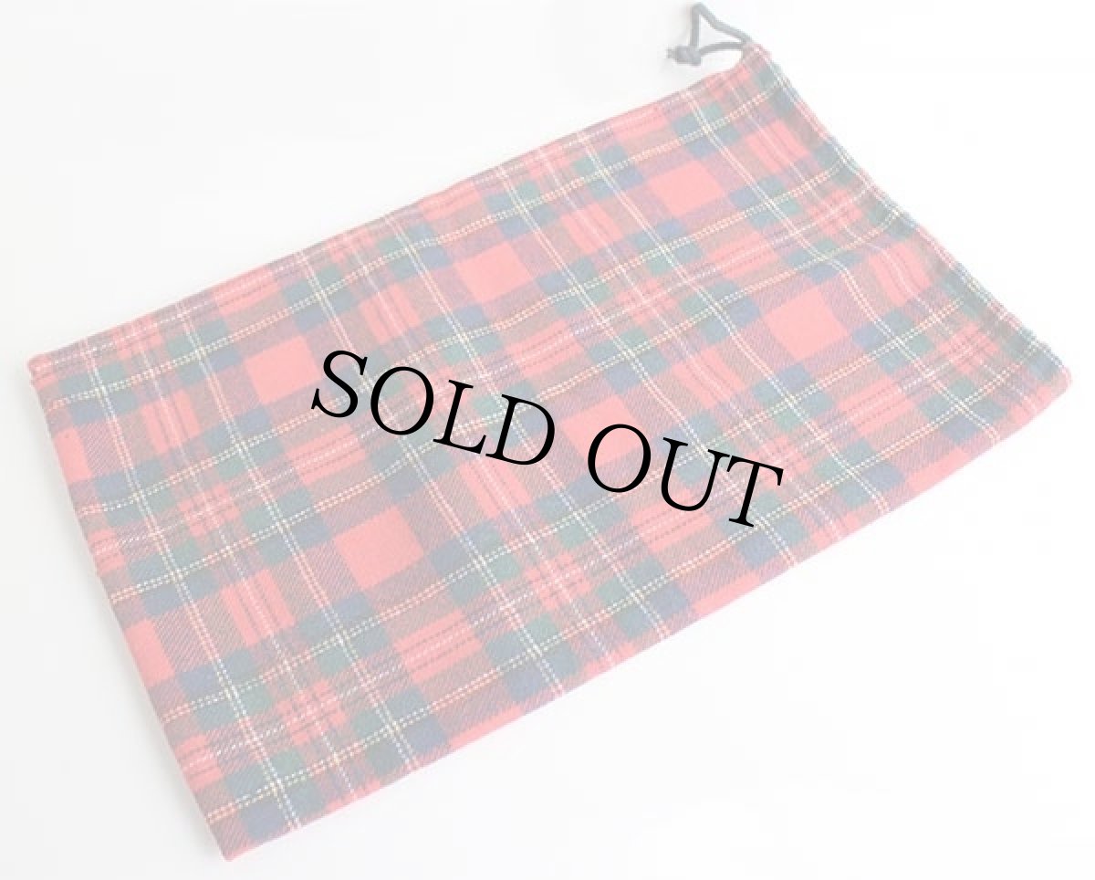 画像2: 70s USA製 PENDLETONペンドルトン タータンチェック ウールポーチ (2)