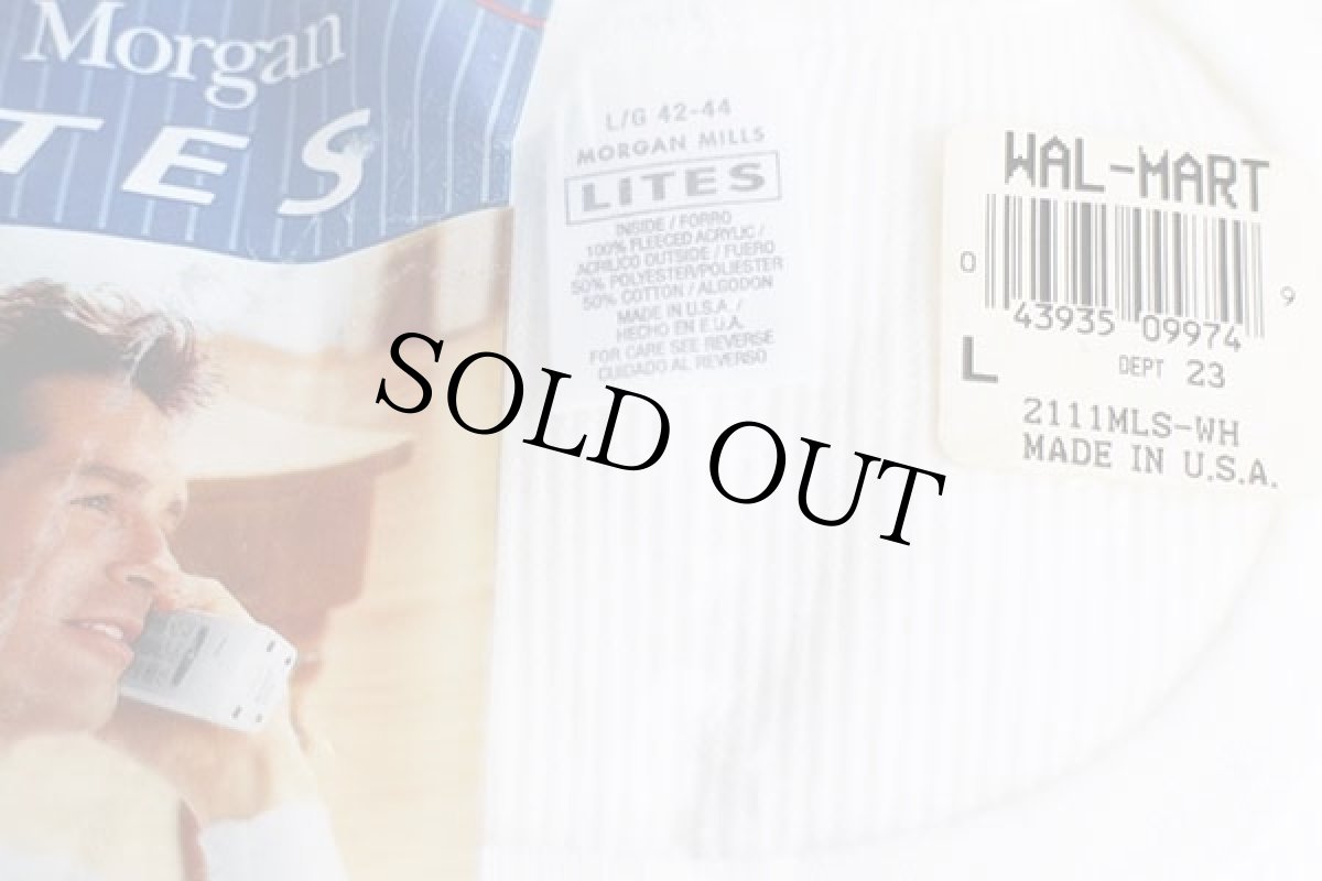 画像4: デッドストック★90s USA製 J.E.Morgan LITES サーマルシャツ ナチュラル L 42-44 (4)