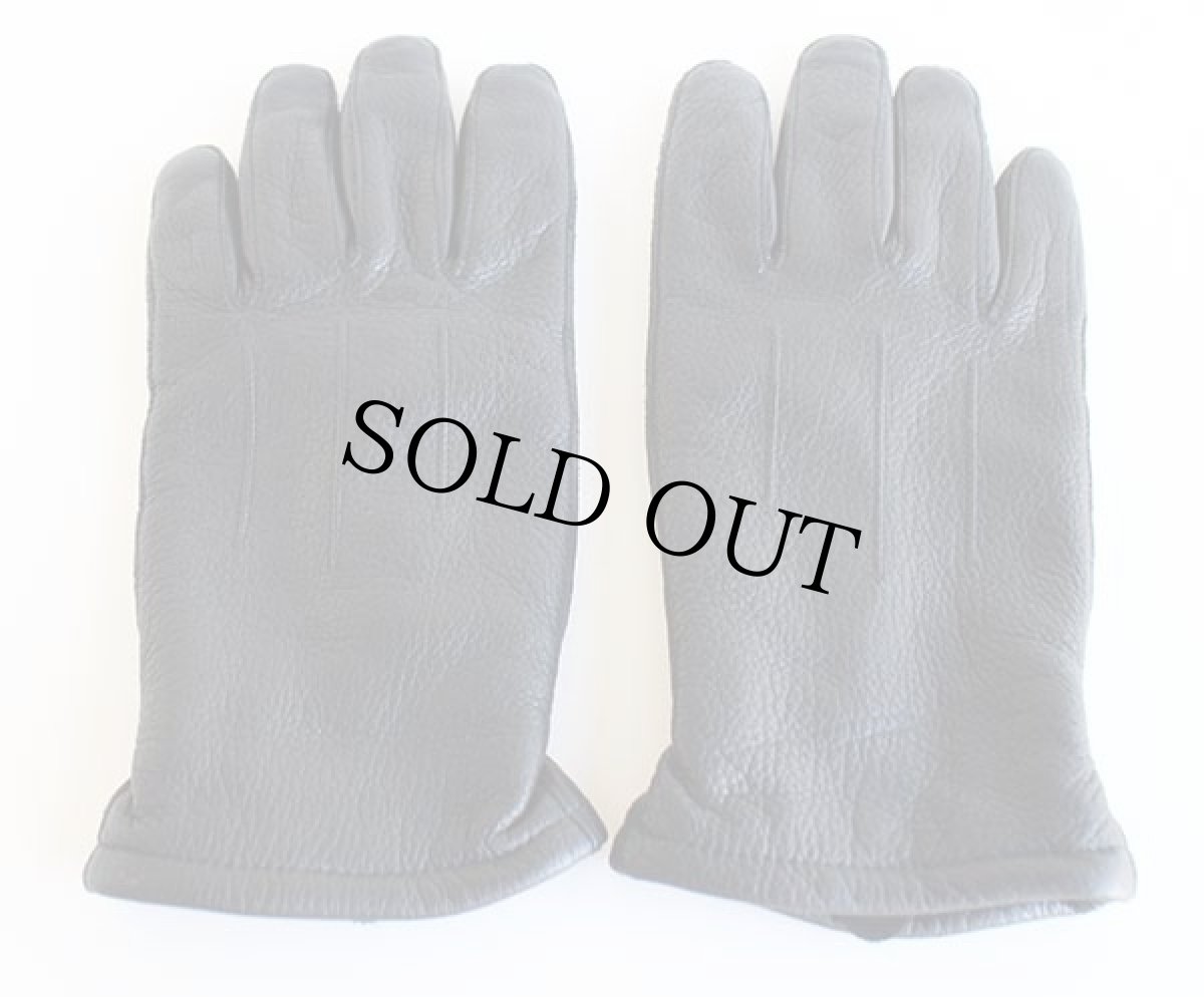 画像2: L.L.Bean 中綿入り ディアスキン レザーグローブ 黒 L★手袋 (2)