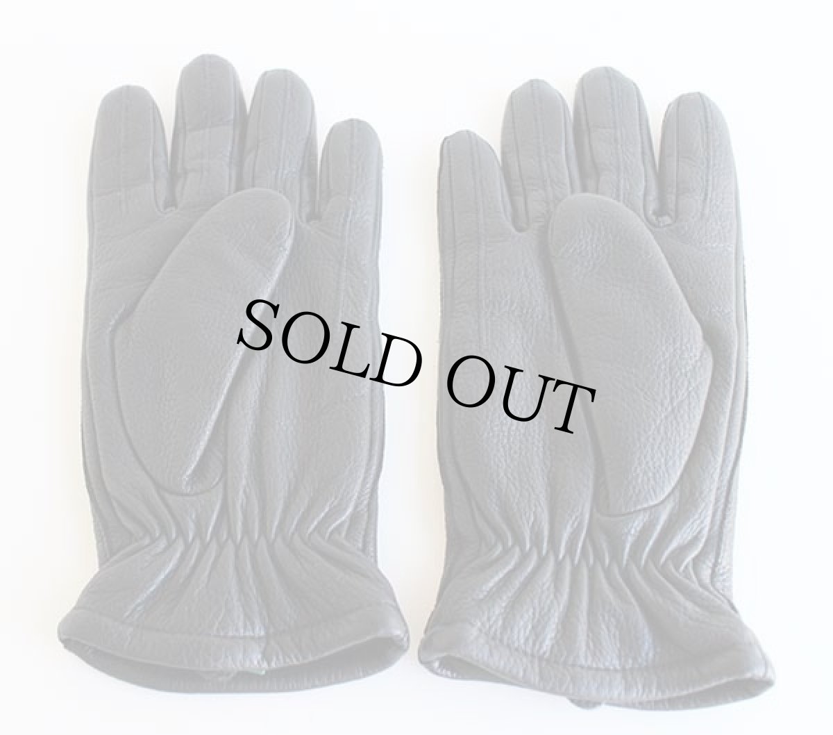 画像3: L.L.Bean 中綿入り ディアスキン レザーグローブ 黒 L★手袋 (3)