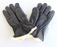 画像3: デッドストック★カナダ製 GOODWEAR GLOVE ボアライナー レザーグローブ 黒 L★手袋 (3)