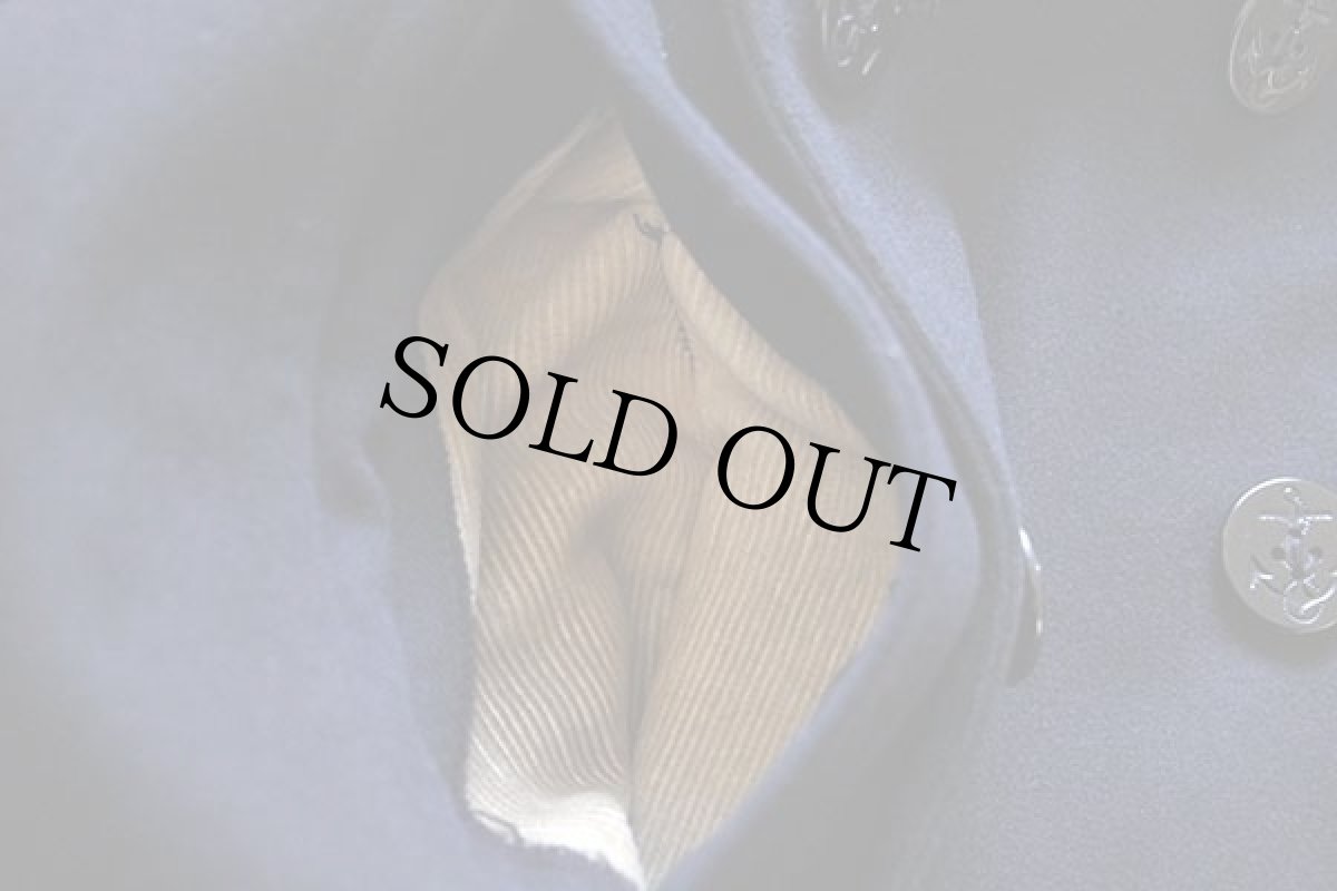 画像6: 40s 米軍 U.S.NAVY NAVAL 10ボタン ウール ピーコート (6)