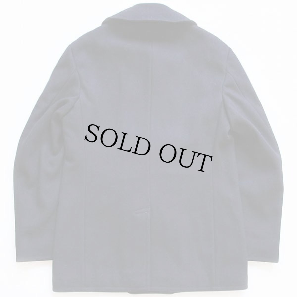 画像2: 40s 米軍 U.S.NAVY NAVAL 10ボタン ウール ピーコート (2)