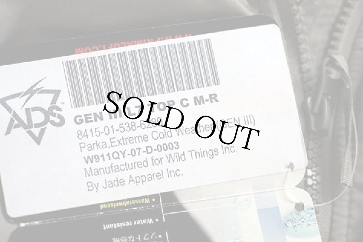 画像4: デッドストック★00s USA製 米軍 U.S.ARMY WILD THINGSワイルドシングス ECWCS GEN3 LEVEL7 PRIMALOFTプリマロフト ジャケット アーバングレー M-R (4)