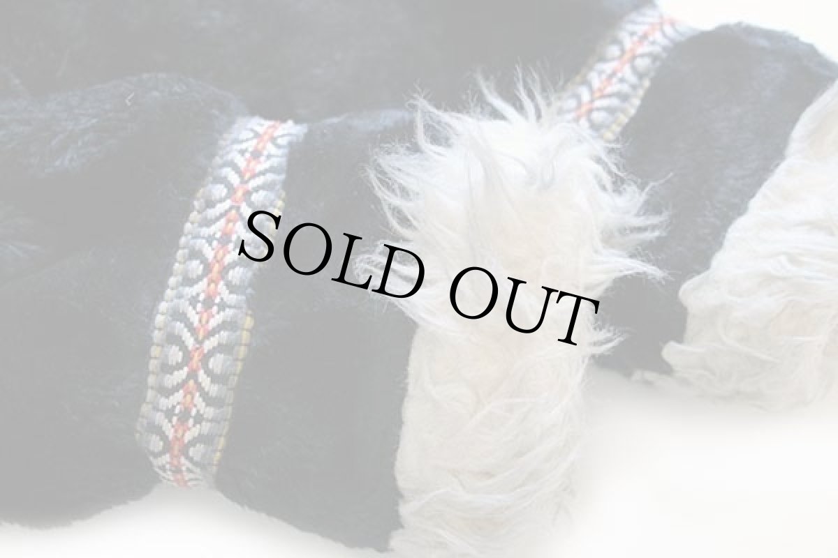 画像7: 70s USA製 Hansa-Branta by STEARNS チロリアンテープ エスキモー フェイクファー ダウンコート 黒 S (7)