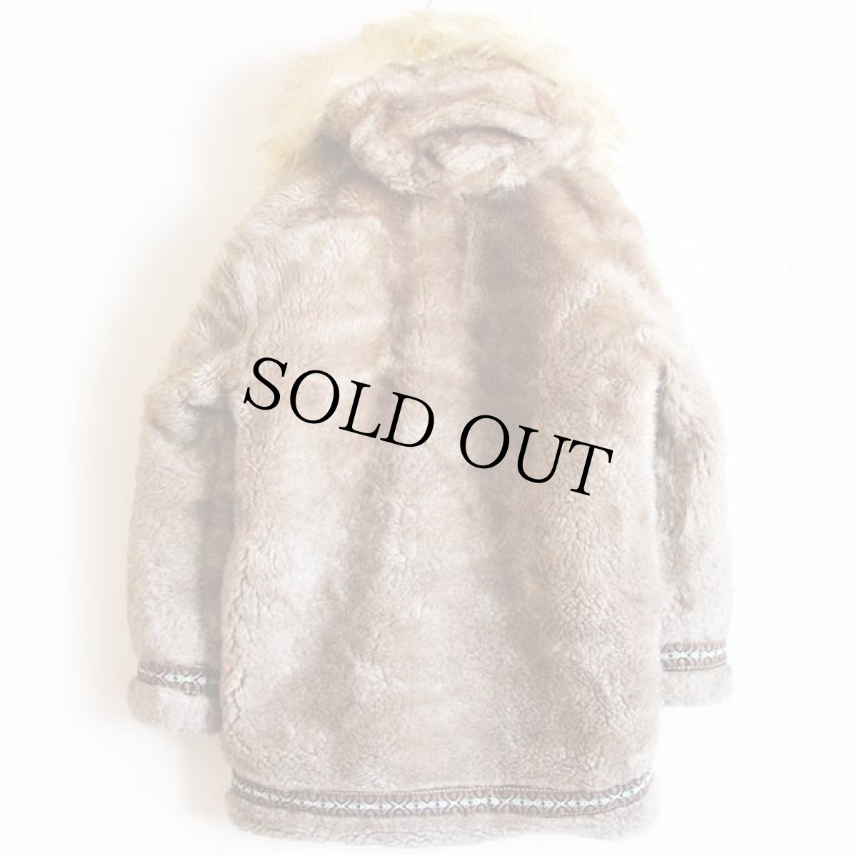 画像2: 70s USA製 Hansa-Branta by STEARNS チロリアンテープ エスキモー フェイクファー ダウンコート L-S★C (2)