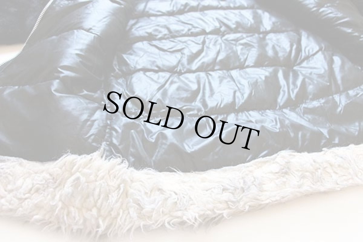 画像5: 70s USA製 Hansa-Branta by STEARNS チロリアンテープ エスキモー フェイクファー ダウンコート 黒 S (5)