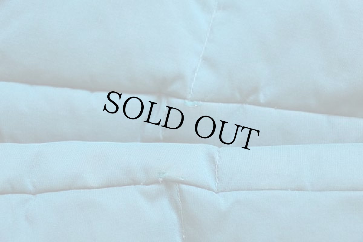 画像8: 80s EddieBauerエディーバウアー カラコラム フード付き ダウンジャケット 青緑★パーカー (8)