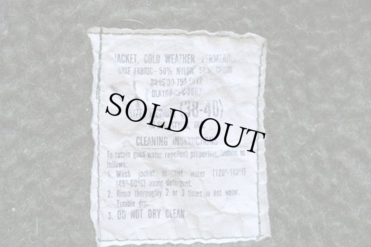 画像4: 80s 米軍 U.S.NAVY U.S.S.TUTUILA ARG 4パッチ付き A-2 デッキジャケット オリーブ M (4)