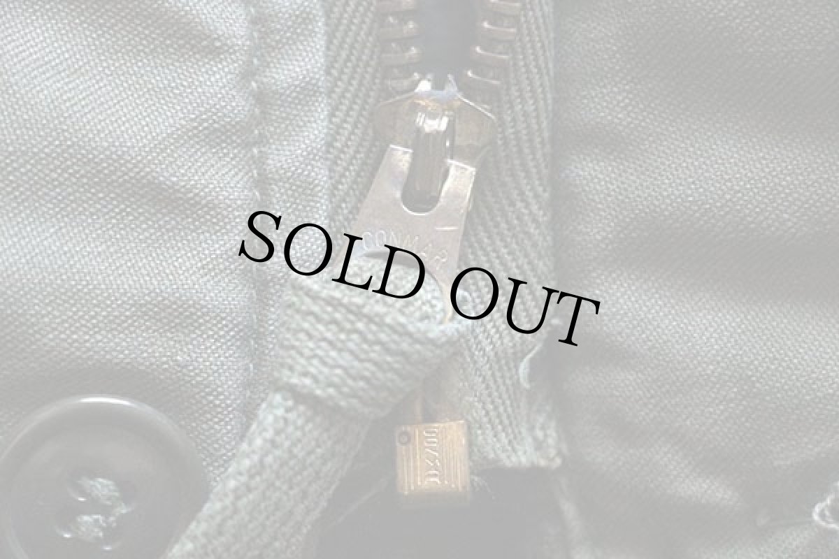 画像6: 60s 米軍 U.S.NAVY A-2 ステンシル デッキジャケット 初期型 オリーブ L (6)