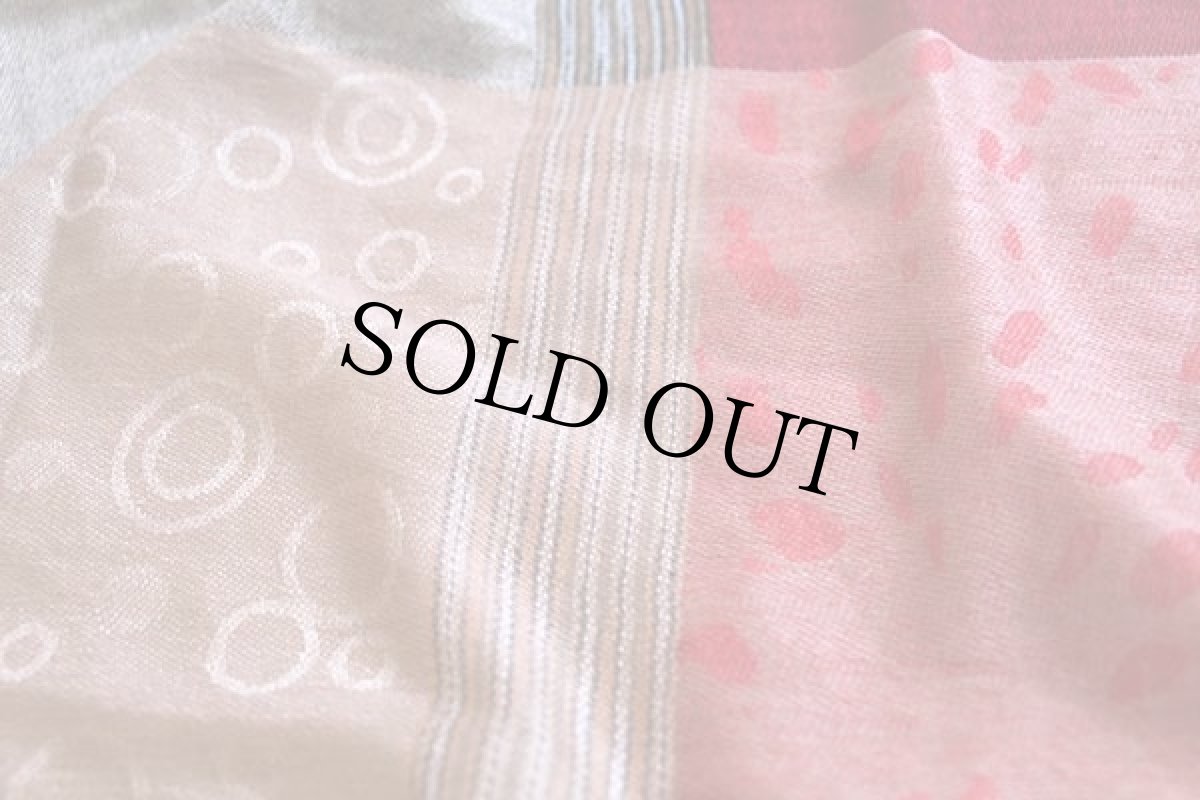 画像4: PASHMINA 切り替え パシュミナ ストール★ショール (4)