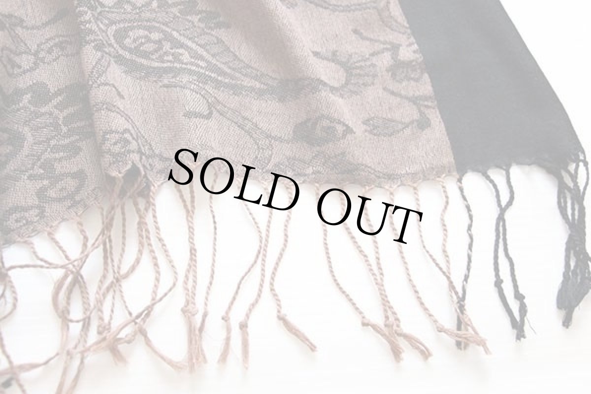 画像5: PASHMINA 切り替え パシュミナ ストール★ショール (5)