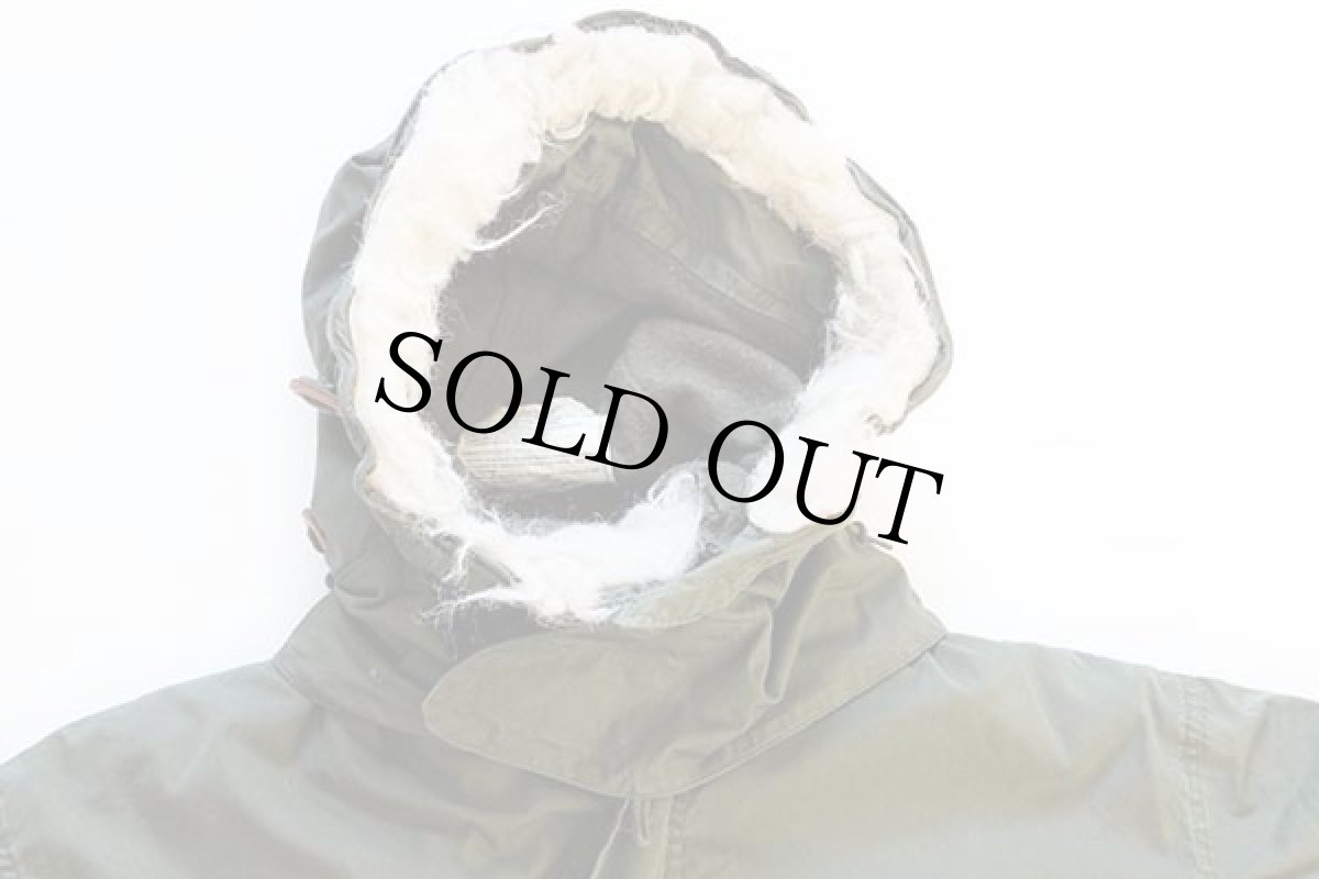 画像3: 70s 米軍 U.S.ARMY キルティングライナー&フード付き M-65 パーカー L★モッズコート フルセット (3)