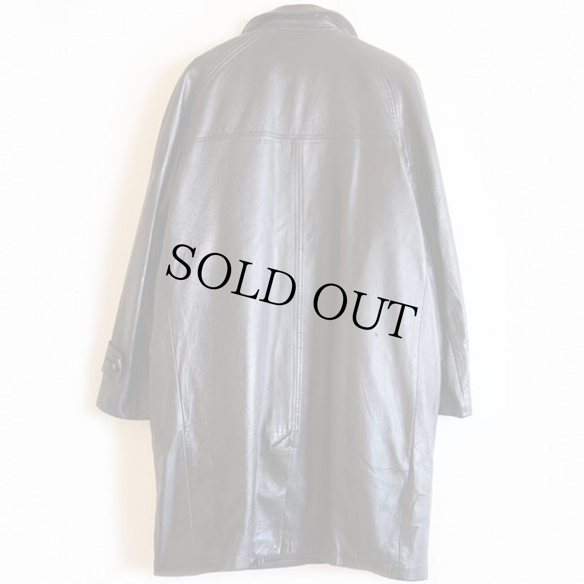 画像2: 70s EddieBauerエディーバウアー BAUER DOWNバウアーダウン ライナー付き ディアスキン レザー ステンカラーコート 焦げ茶 42 (2)