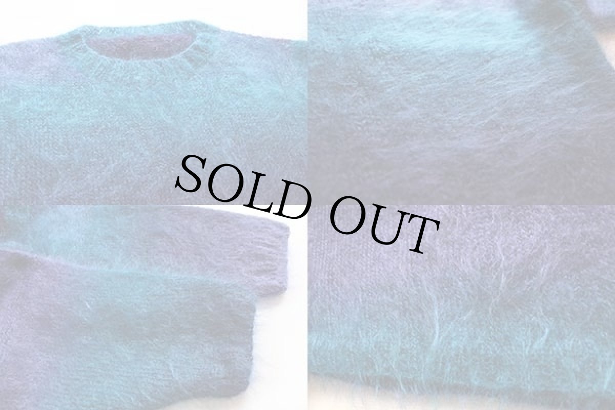 画像3: UNKNOWN グラデーション モヘヤ ニット セーター (3)