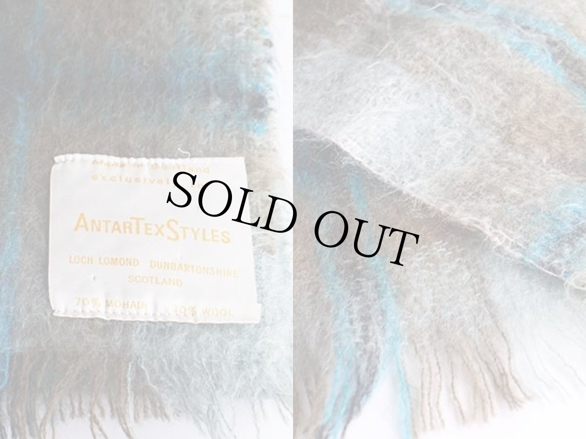 画像3: スコットランド製 ANTARTEXSTYLES タータンチェック モヘヤ パイル マフラー (3)