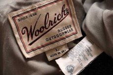 画像5: 90s USA製 Woolrichウールリッチ ノルディック柄 ロング ウール ブランケット コート W-L (5)