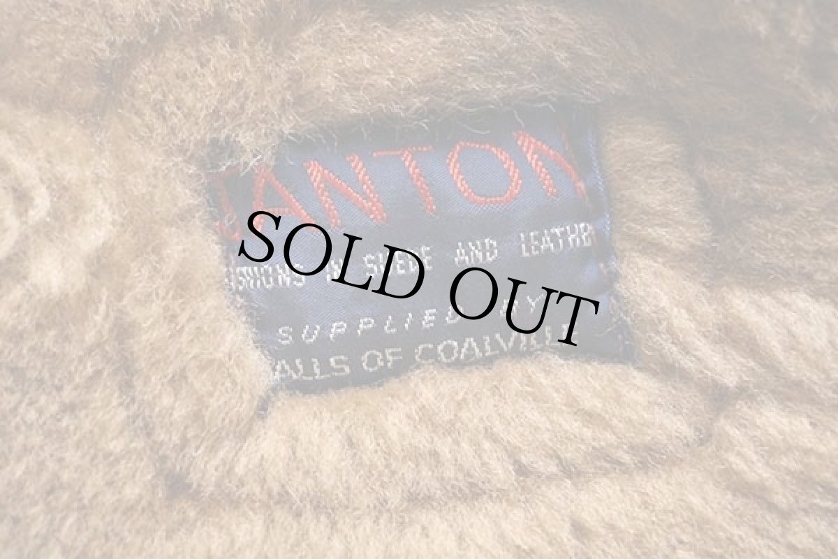 画像3: JANTON リアル ムートンコート ブラウン (3)