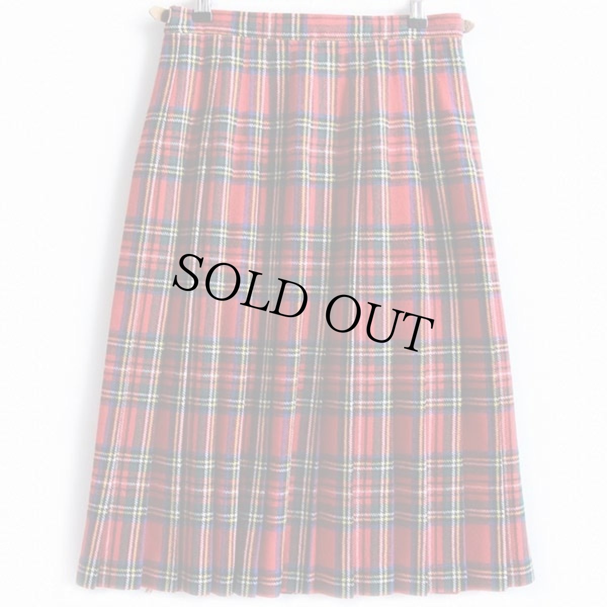 画像2: スコットランド製 Laird-Portch タータンチェック ウール キルトスカート 12 (2)