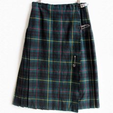 画像1: スコットランド製 Glenisla CLASSICS タータンチェック ウール キルトスカート 12 (1)
