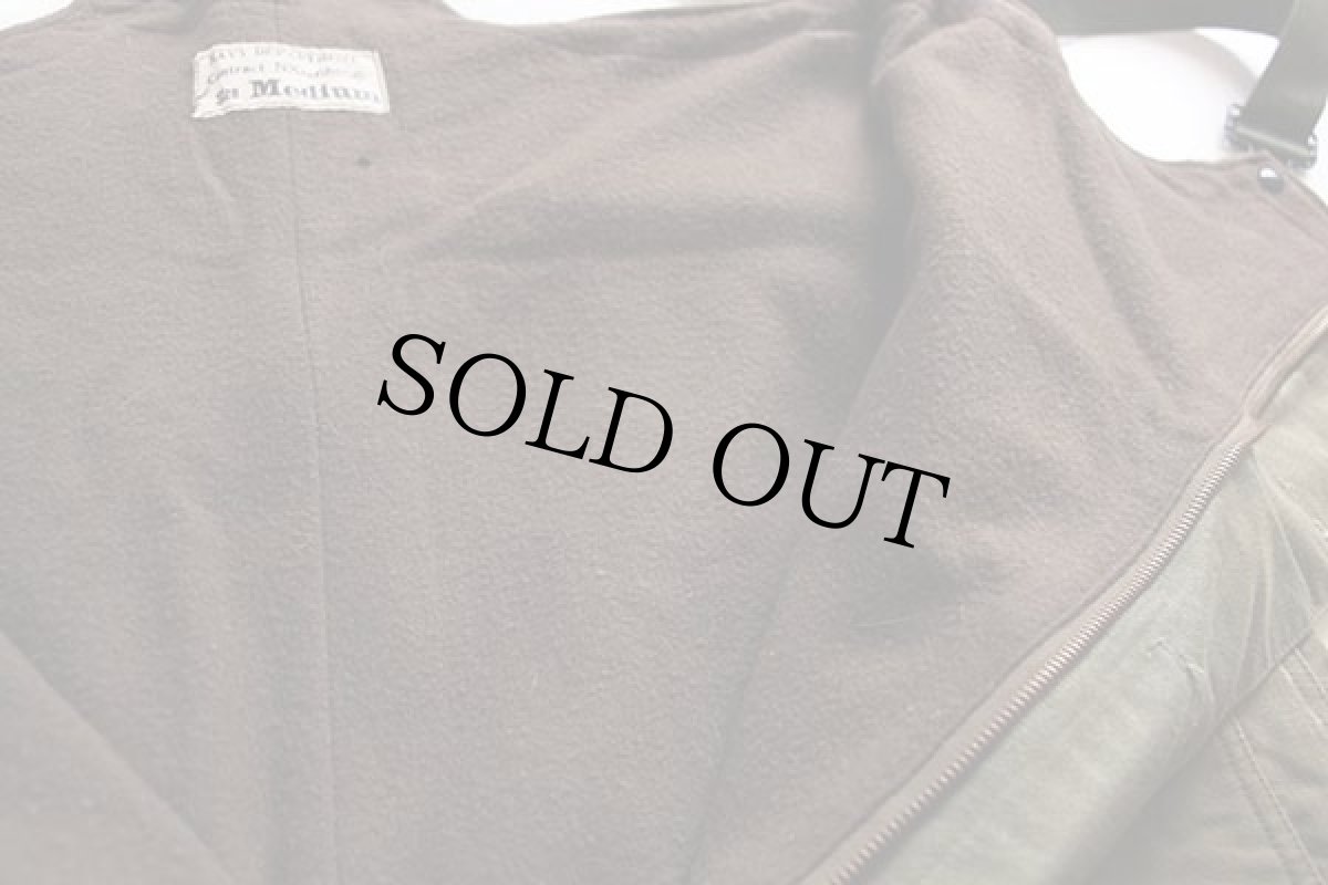 画像7: 40s 米軍 U.S.NAVY N-1 デッキパンツ オリーブドラブ M★オーバーオール (7)