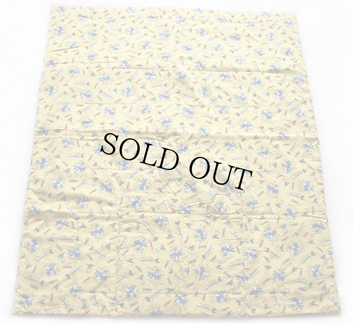 画像2: PEANUTS スヌーピー チャーリーブラウン CLOMP! キルトラグ (2)