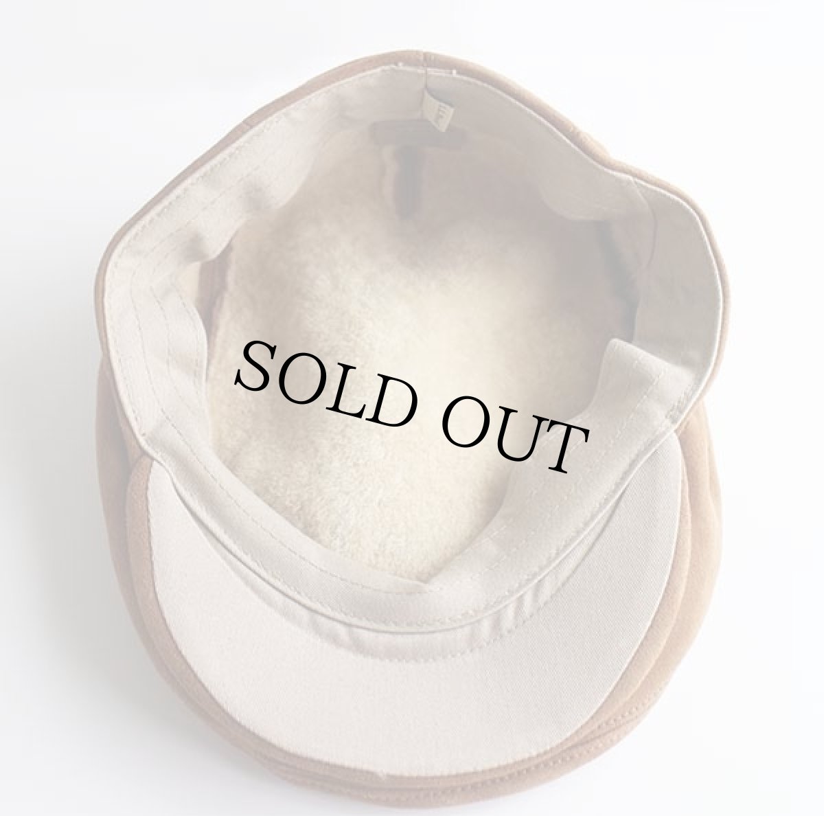 画像4: L.L.Bean ラム シアリング ハンチング 茶 L (4)