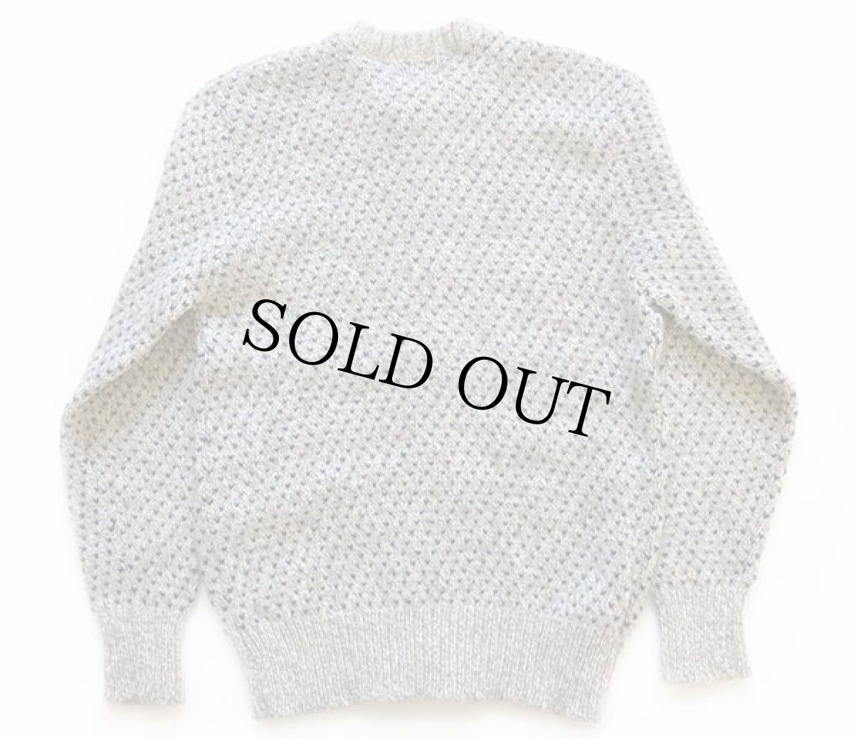 画像2: 80s L.L.Bean ノルディック柄 ウールニット カーディガン (2)