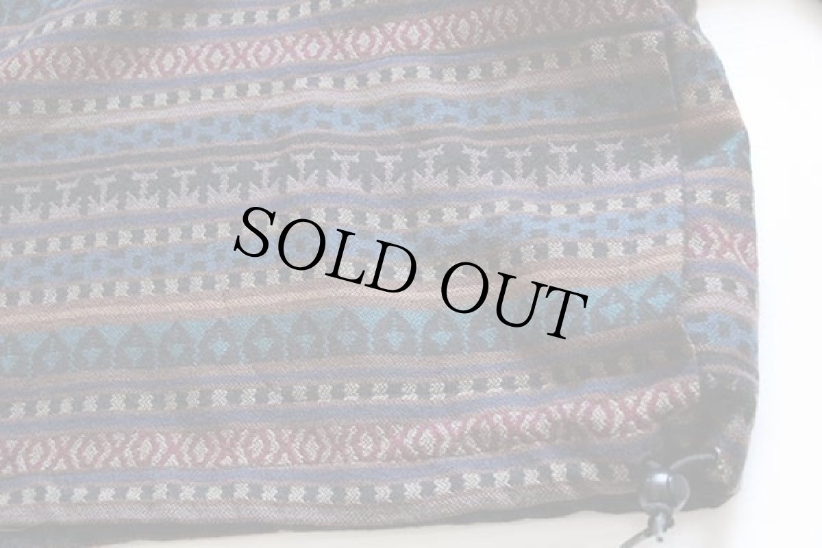 画像5: 90s USA製 PENDLETONペンドルトン フォークロア柄 ハイネック プルオーバー ウールジャケット L (5)