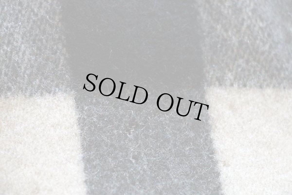 画像6: 40s SPORTCLAD バッファローチェック ウール シャツジャケット 黒×白 (6)