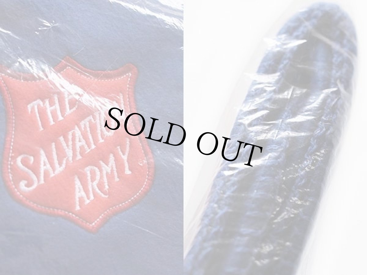 画像3: 未使用★THE SALVATION ARMYサルベーションアーミー フリース ブランケット 青★ひざ掛け (3)