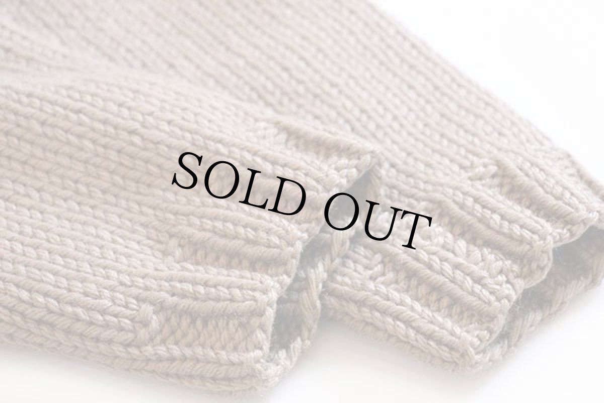 画像6: 60s ノルディック柄 カウチンセーター (6)