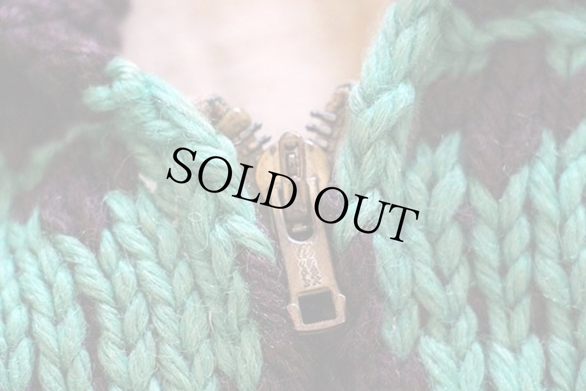 画像4: 60s ノルディック柄 カウチンセーター (4)