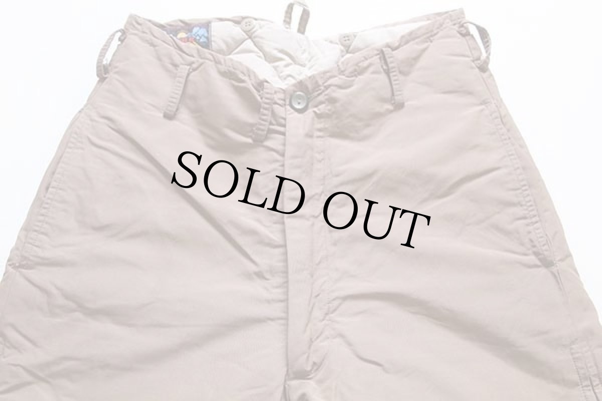 画像2: 50s BAUER DOWNバウアーダウン ダウンパンツ カーキ★EddieBauerエディーバウアー (2)