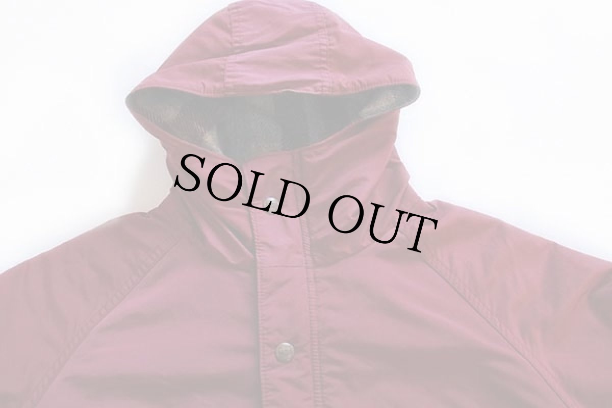 画像3: 80s L.L.Bean ウールライナー マウンテンパーカー バーガンディ (3)