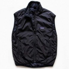 画像1: 00s patagoniaパタゴニア ナイロン パフボールベスト 黒 UNISEX S (1)